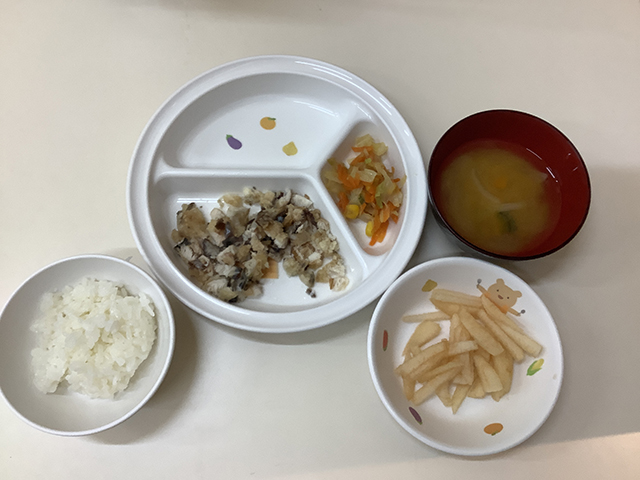 鯖の揚げ物